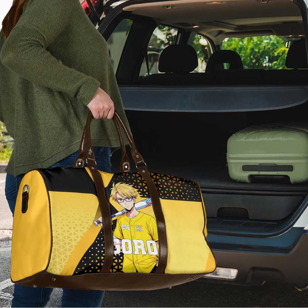 Goro Travel Bag Yellow Black Baseball Anime Crossover