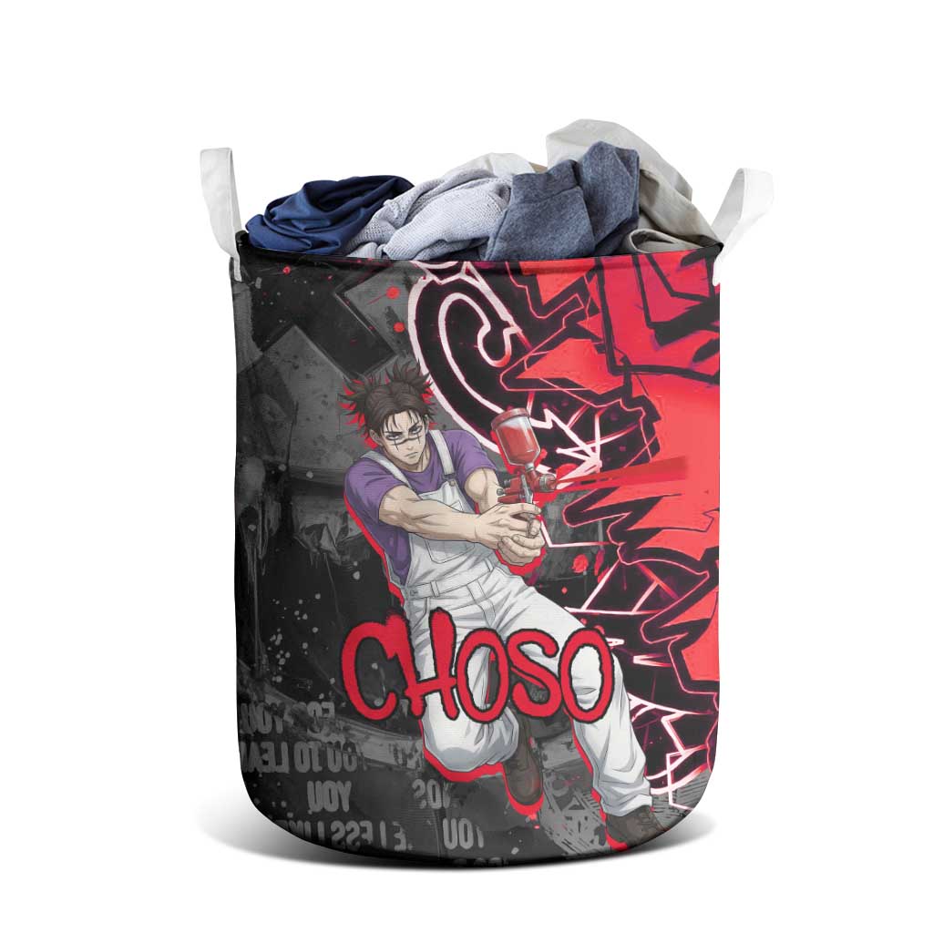 Choso Jujutsu Kaisen Laundry Basket Urban Graffiti Street Art Style