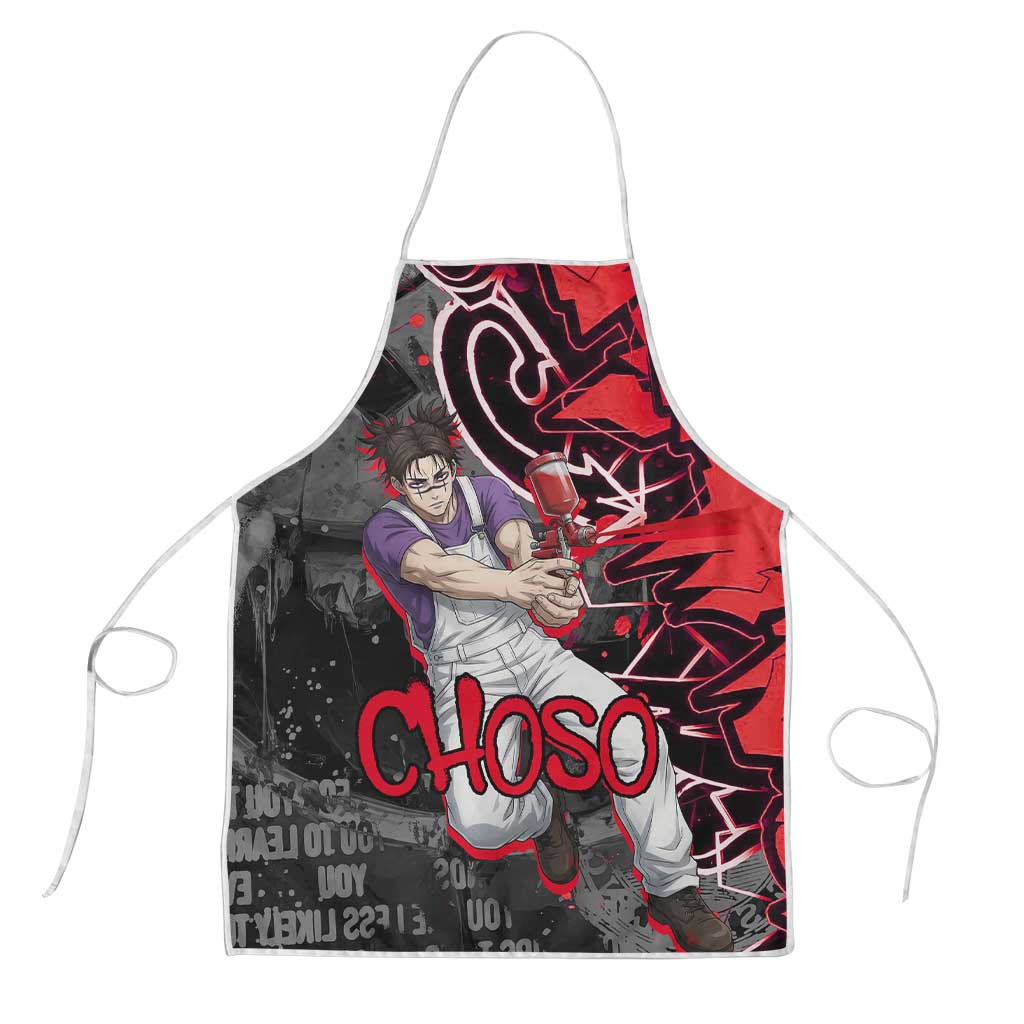 Choso Jujutsu Kaisen Apron Urban Graffiti Street Art Style