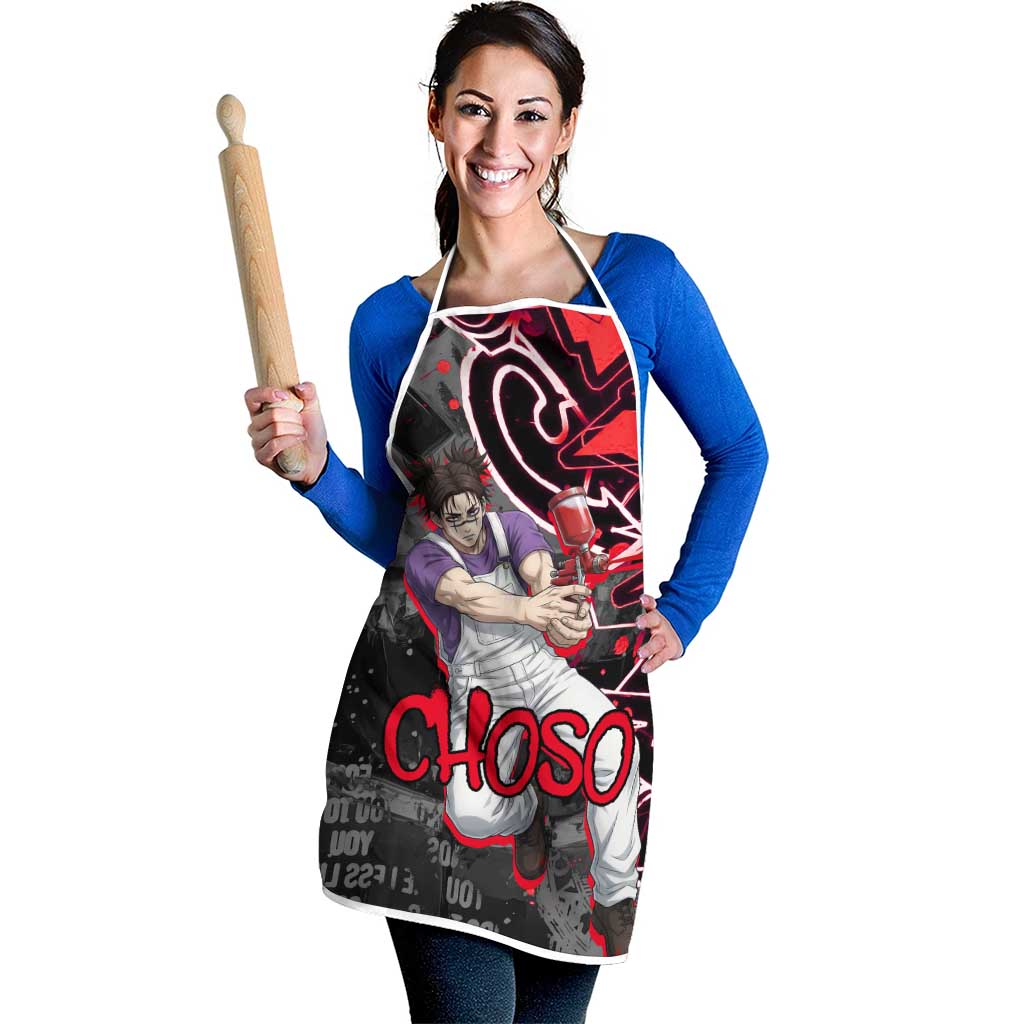 Choso Jujutsu Kaisen Apron Urban Graffiti Street Art Style