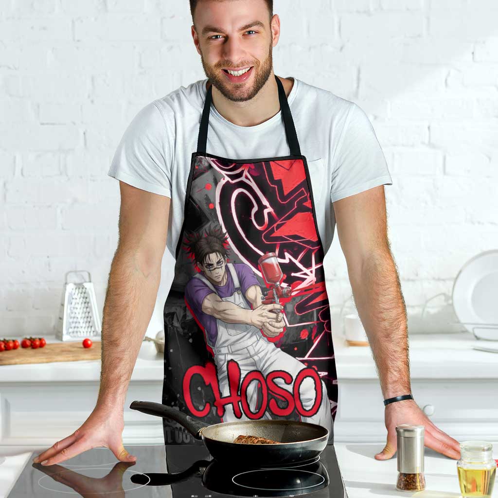 Choso Jujutsu Kaisen Apron Urban Graffiti Street Art Style