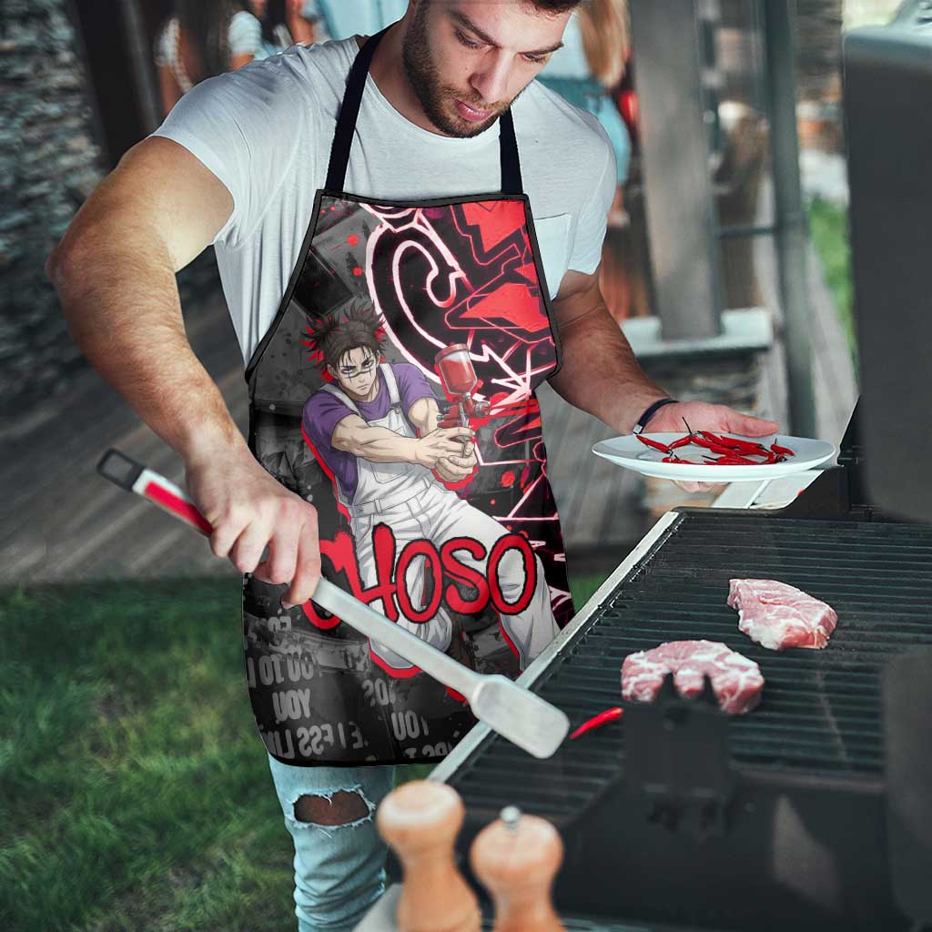 Choso Jujutsu Kaisen Apron Urban Graffiti Street Art Style