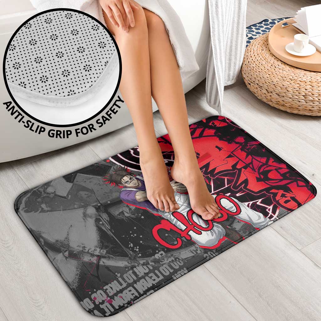Choso Jujutsu Kaisen Bathroom Set Urban Graffiti Street Art Style