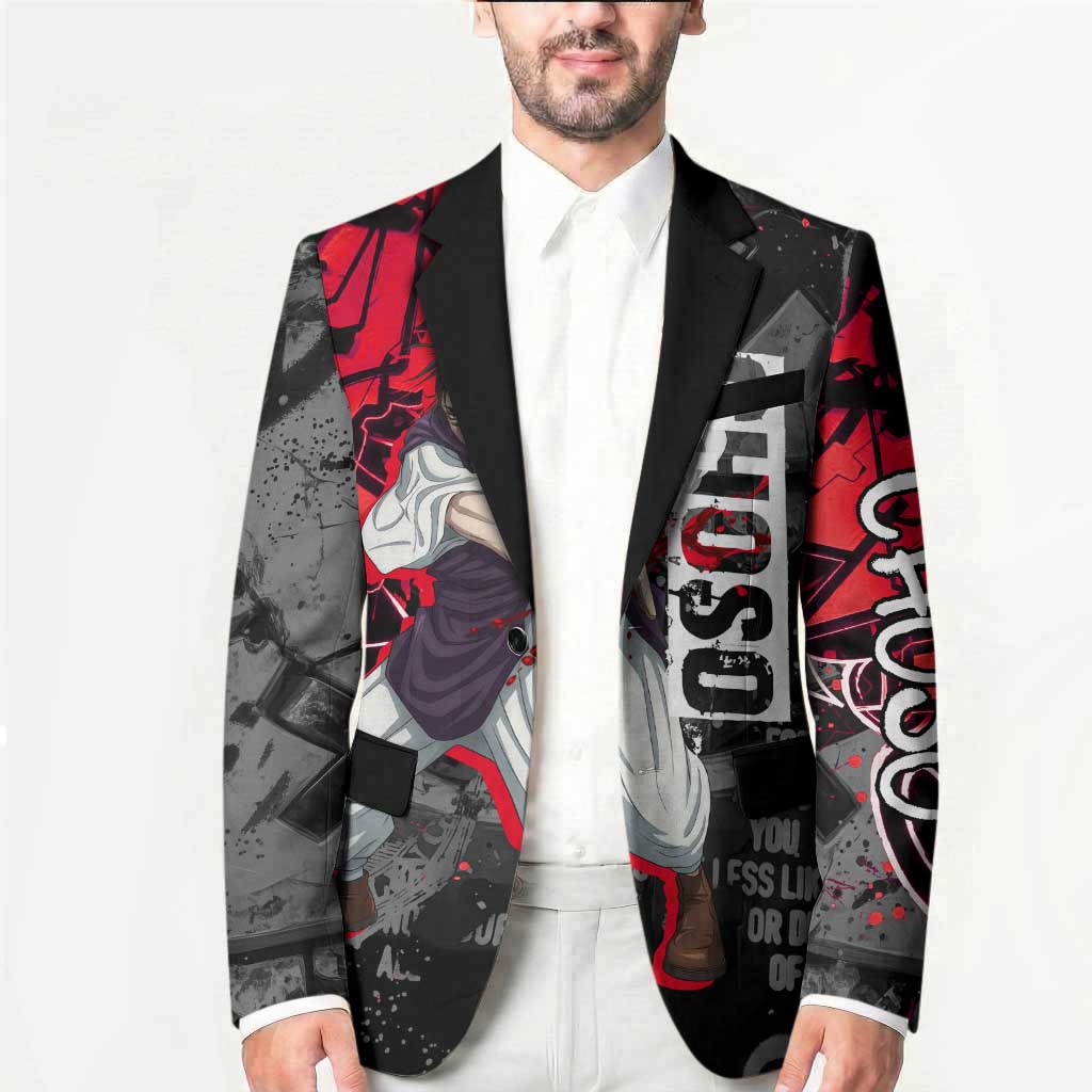 Choso Jujutsu Kaisen Blazer Urban Graffiti Street Art Style