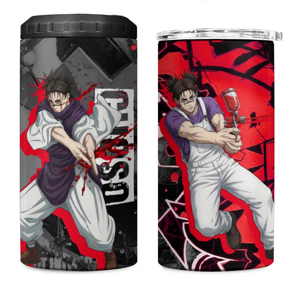 Choso Jujutsu Kaisen 4 in 1 Can Cooler Tumbler Urban Graffiti Street Art Style