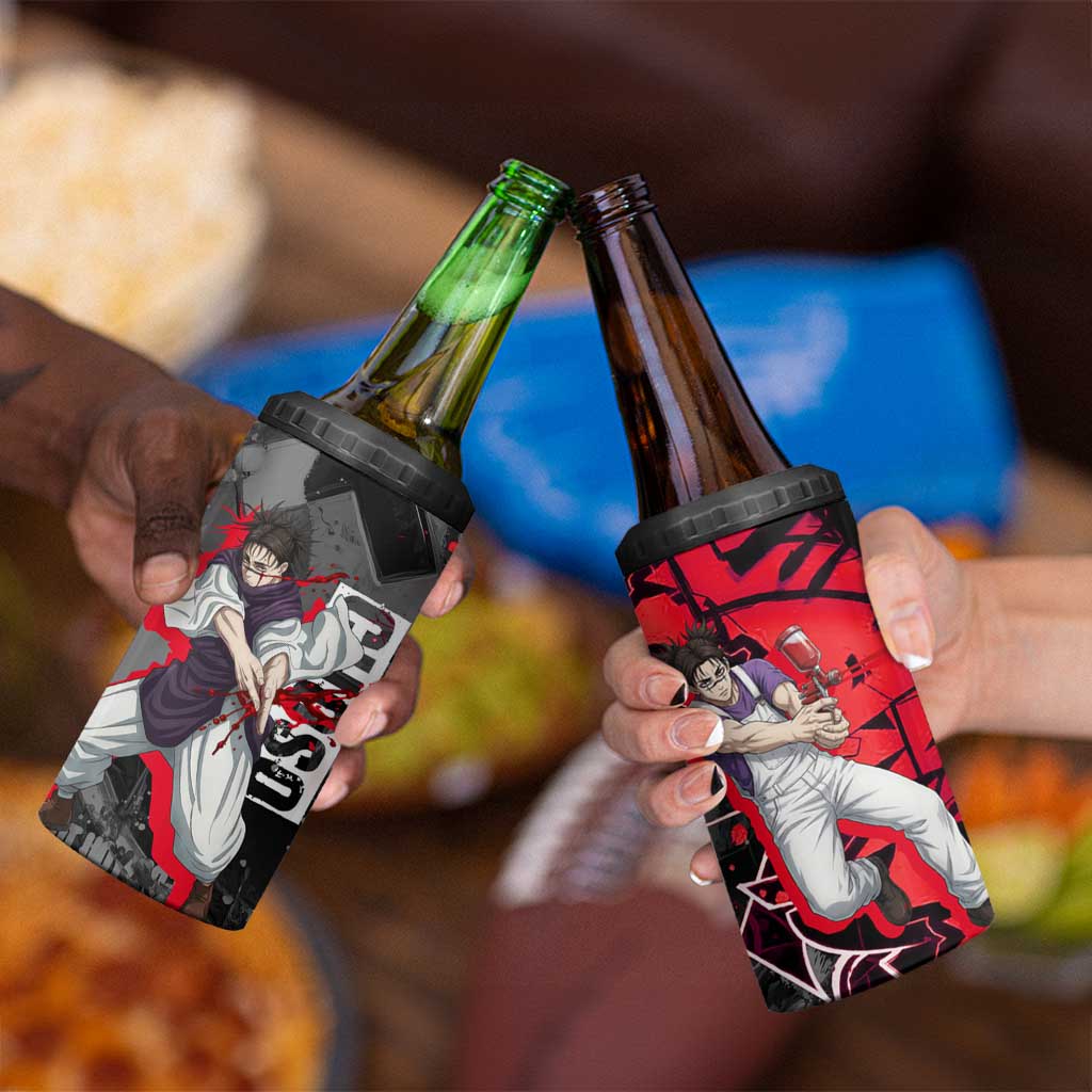 Choso Jujutsu Kaisen 4 in 1 Can Cooler Tumbler Urban Graffiti Street Art Style