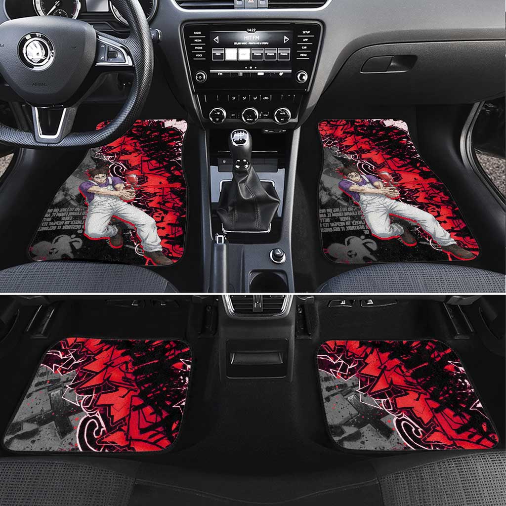 Choso Jujutsu Kaisen Car Mats Urban Graffiti Street Art Style
