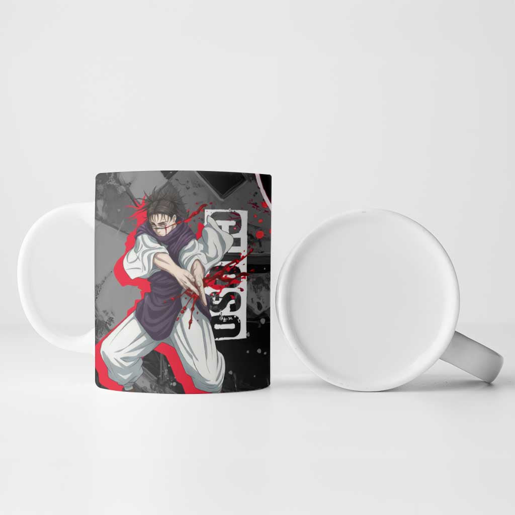 Choso Jujutsu Kaisen Ceramic Mug Urban Graffiti Street Art Style