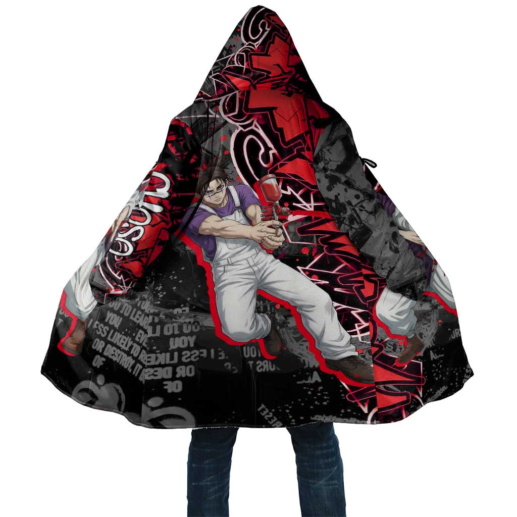 Choso Jujutsu Kaisen Cloak Urban Graffiti Street Art Style