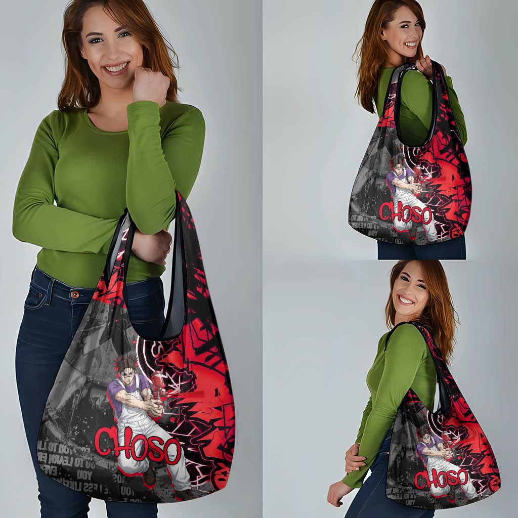Choso Jujutsu Kaisen Grocery Bag Urban Graffiti Street Art Style