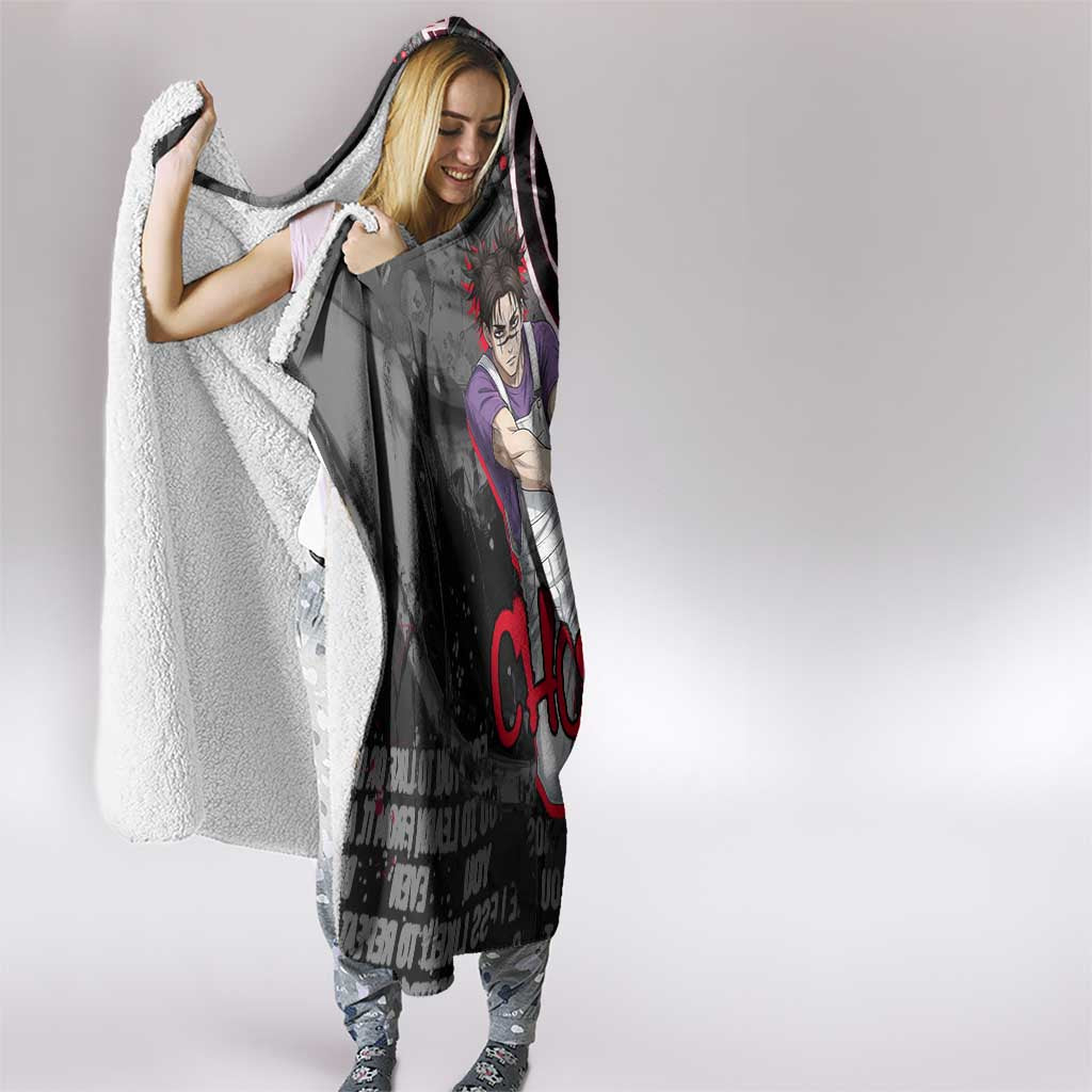 Choso Jujutsu Kaisen Hooded Blanket Urban Graffiti Street Art Style