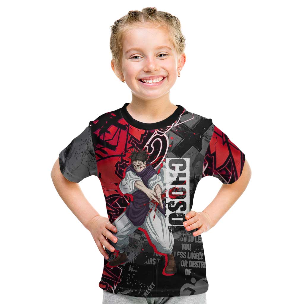 Choso Jujutsu Kaisen Kid T Shirt Urban Graffiti Street Art Style