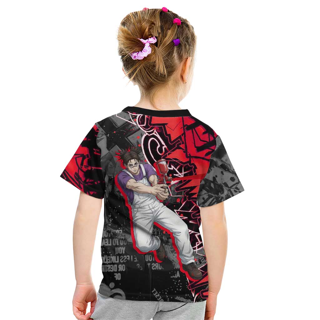 Choso Jujutsu Kaisen Kid T Shirt Urban Graffiti Street Art Style