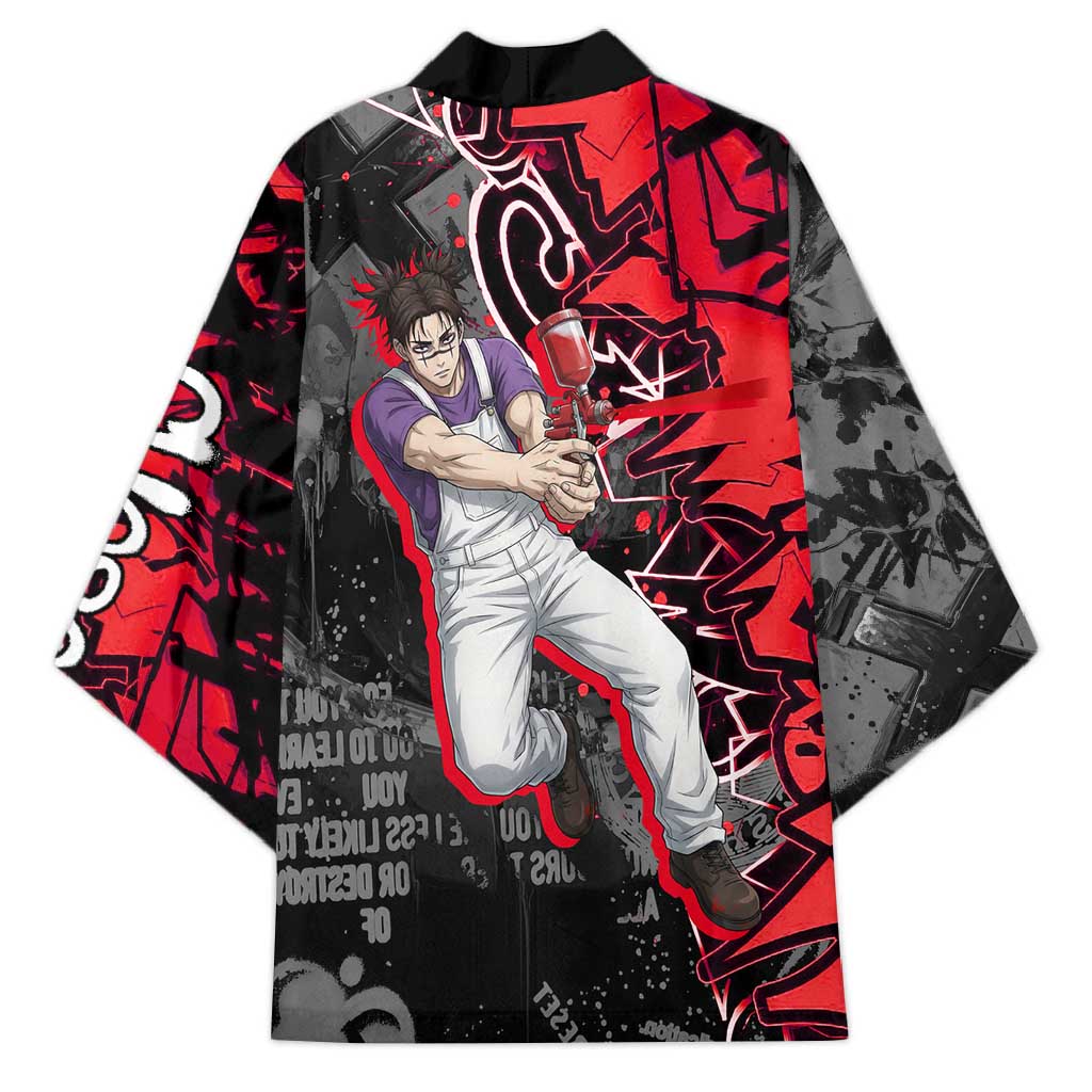 Choso Jujutsu Kaisen Kimono Urban Graffiti Street Art Style