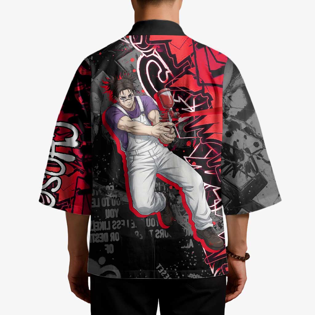Choso Jujutsu Kaisen Kimono Urban Graffiti Street Art Style
