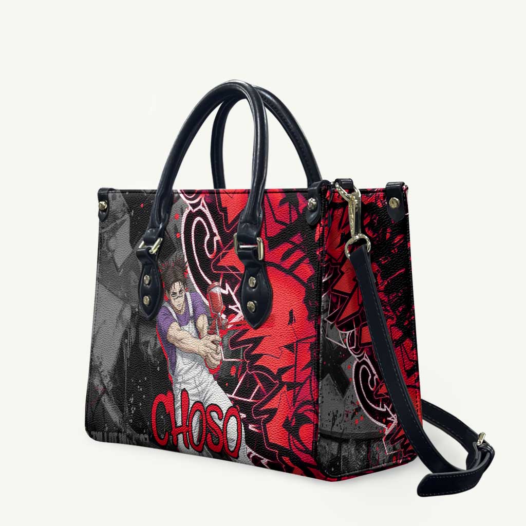 Choso Jujutsu Kaisen Leather Bag Urban Graffiti Street Art Style