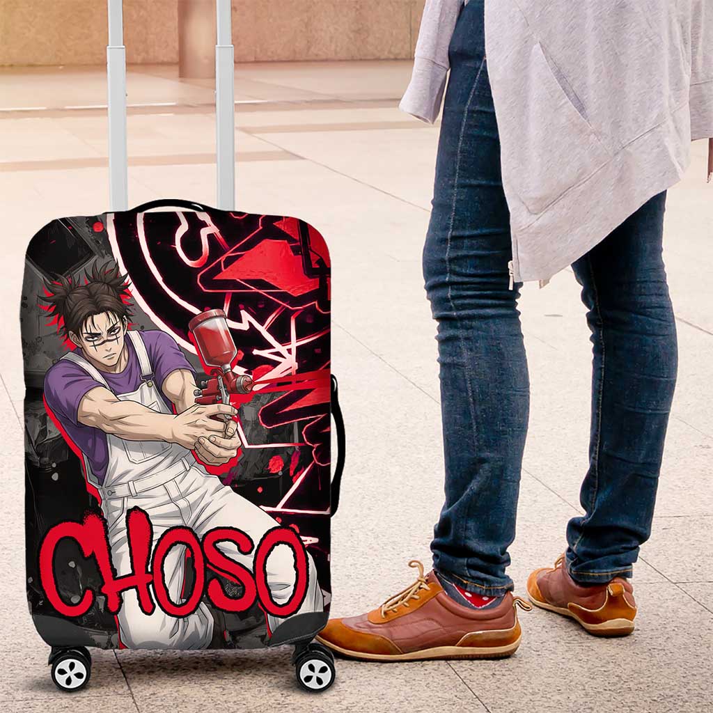 Choso Jujutsu Kaisen Luggage Cover Urban Graffiti Street Art Style