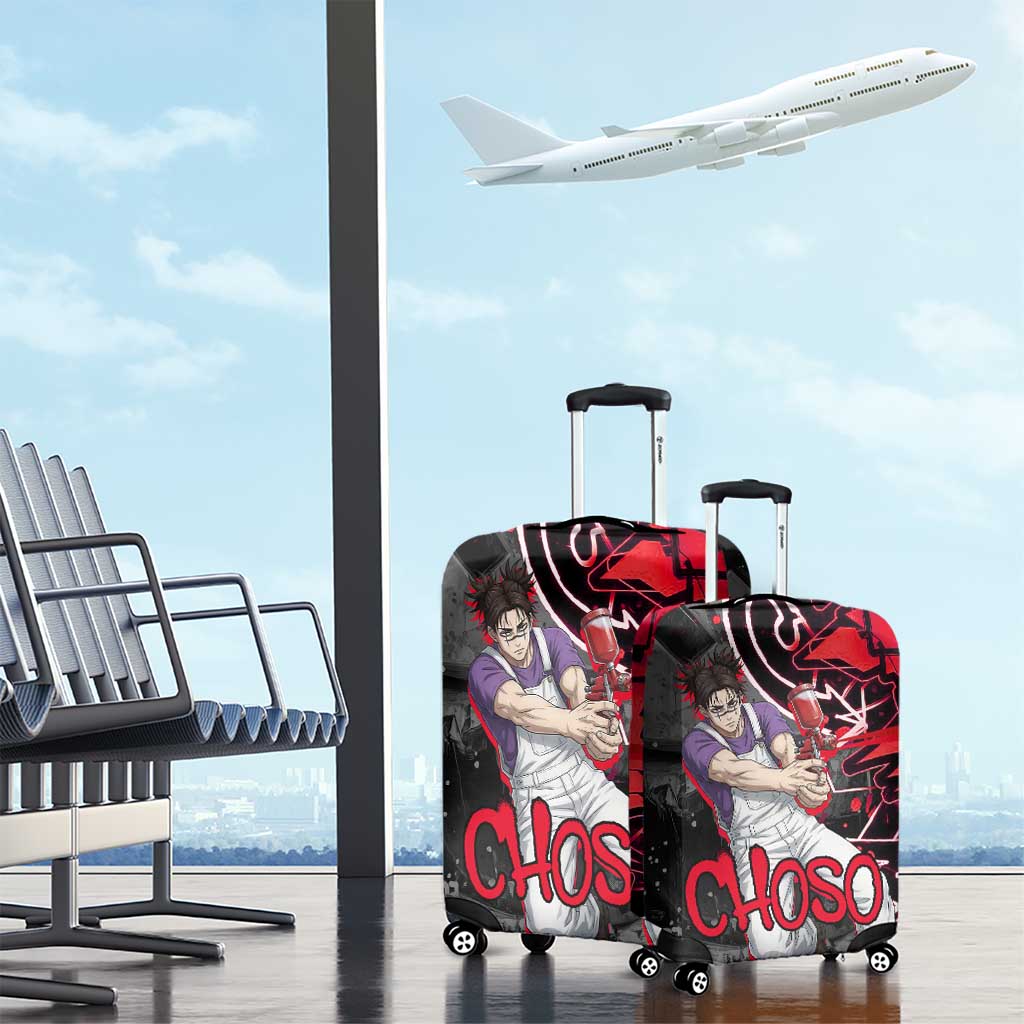 Choso Jujutsu Kaisen Luggage Cover Urban Graffiti Street Art Style