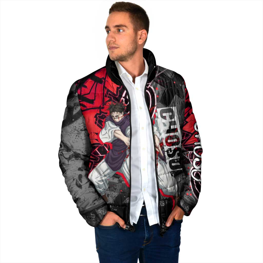 Choso Jujutsu Kaisen Padded Jacket Urban Graffiti Street Art Style
