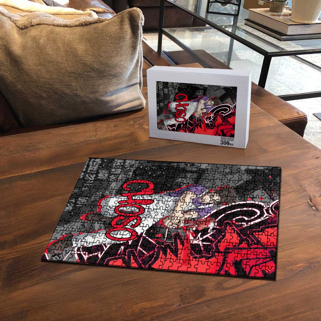 Choso Jujutsu Kaisen Puzzle Urban Graffiti Street Art Style