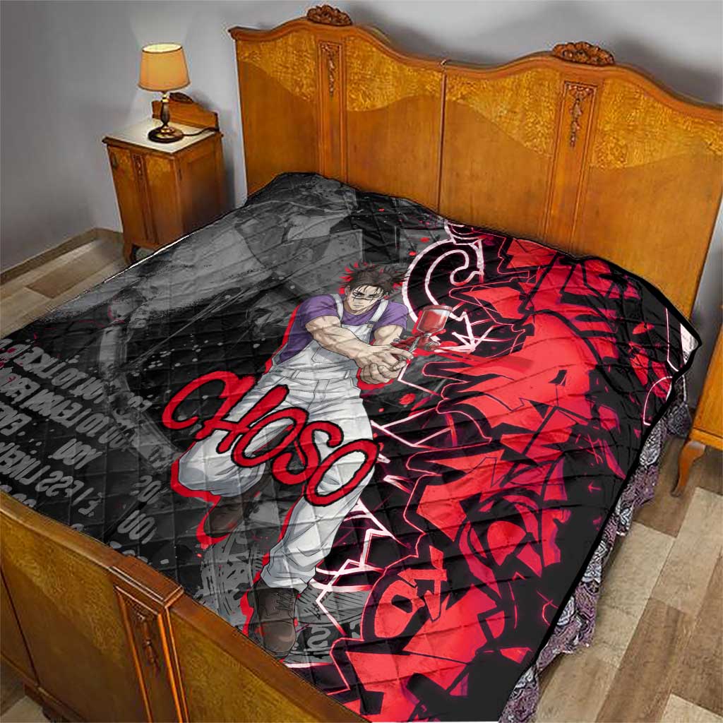 Choso Jujutsu Kaisen Quilt Urban Graffiti Street Art Style