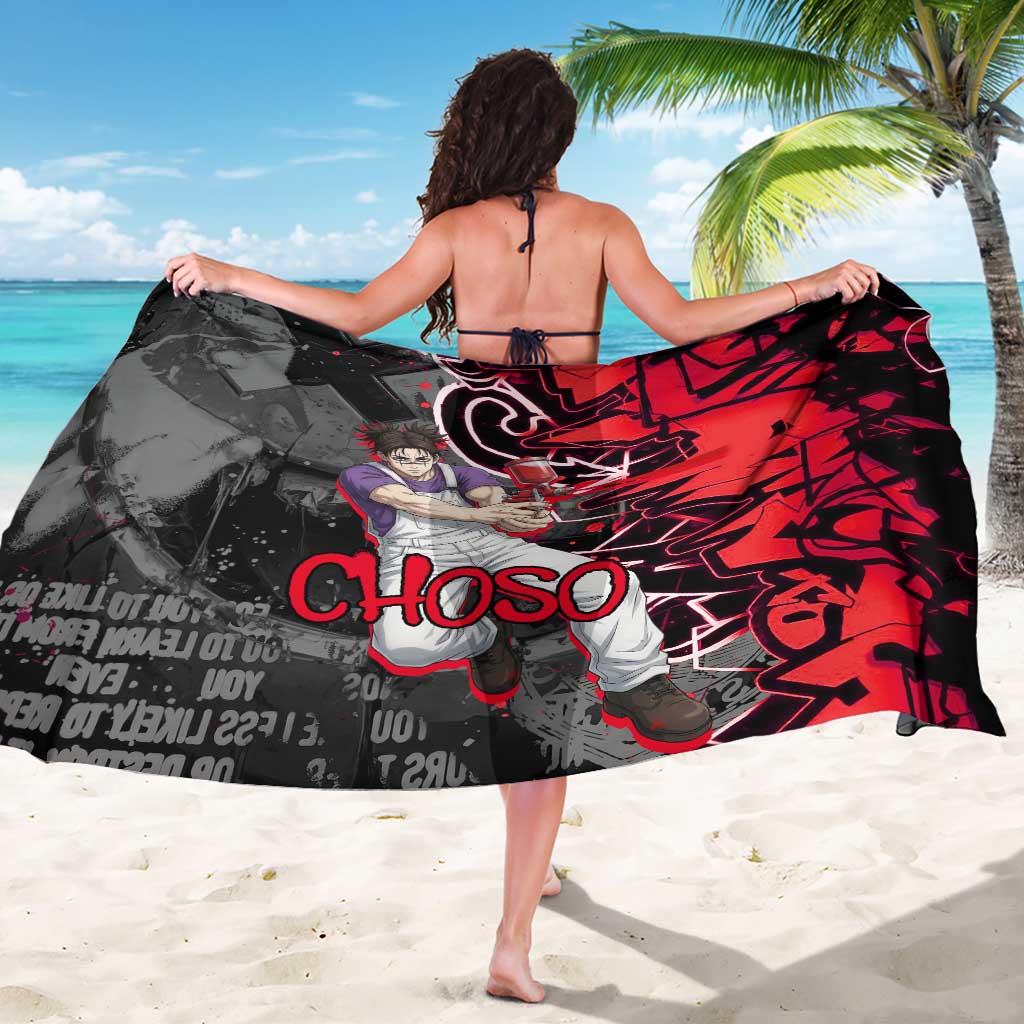 Choso Jujutsu Kaisen Sarong Urban Graffiti Street Art Style