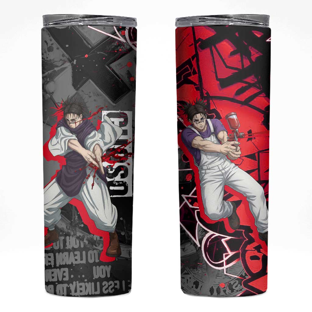 Choso Jujutsu Kaisen Skinny Tumbler Urban Graffiti Street Art Style