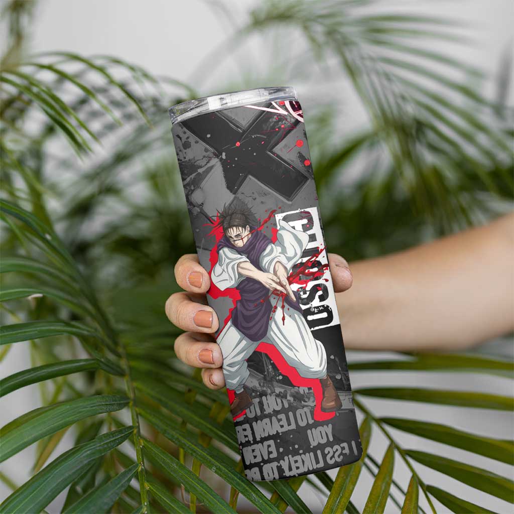 Choso Jujutsu Kaisen Skinny Tumbler Urban Graffiti Street Art Style