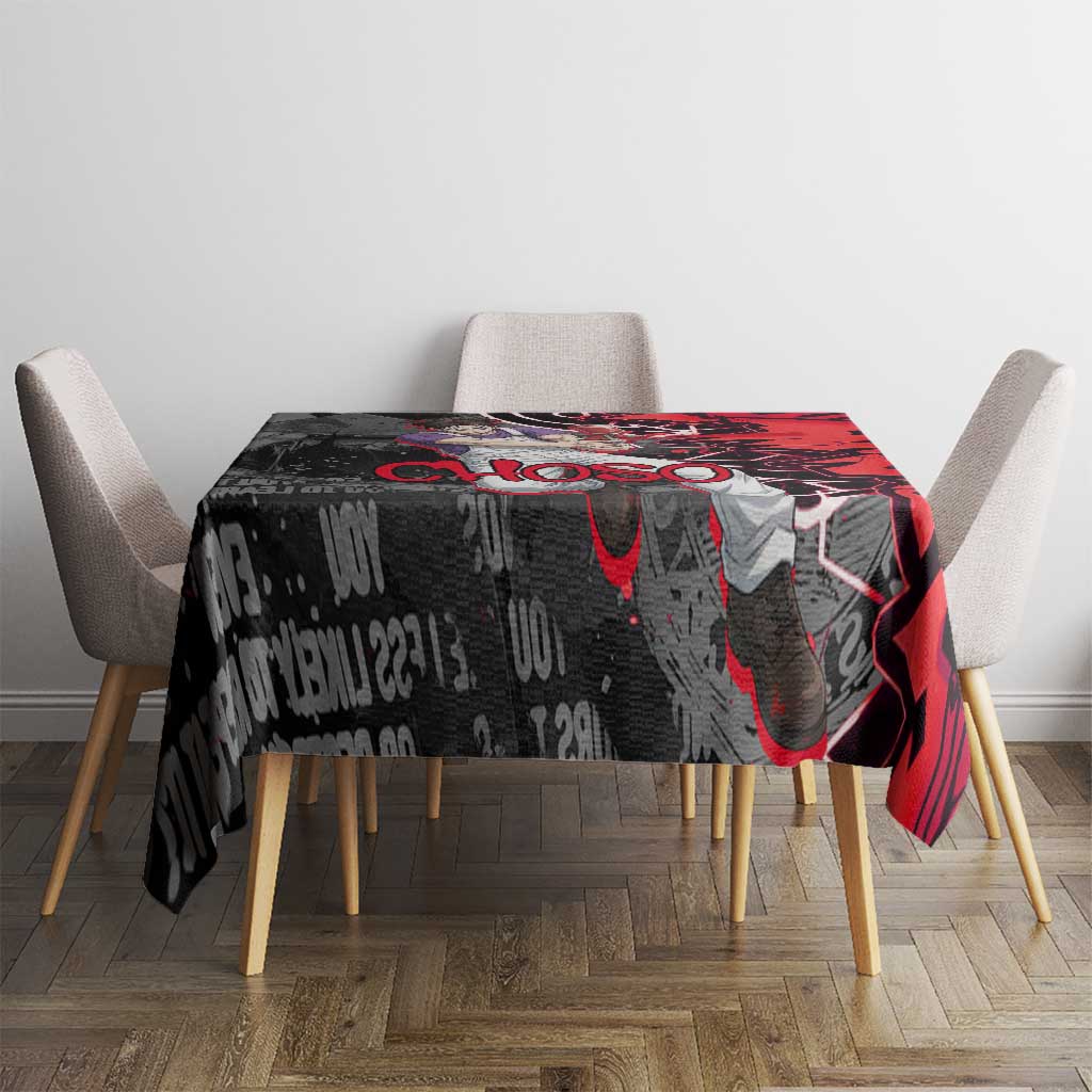 Choso Jujutsu Kaisen Tablecloth Urban Graffiti Street Art Style