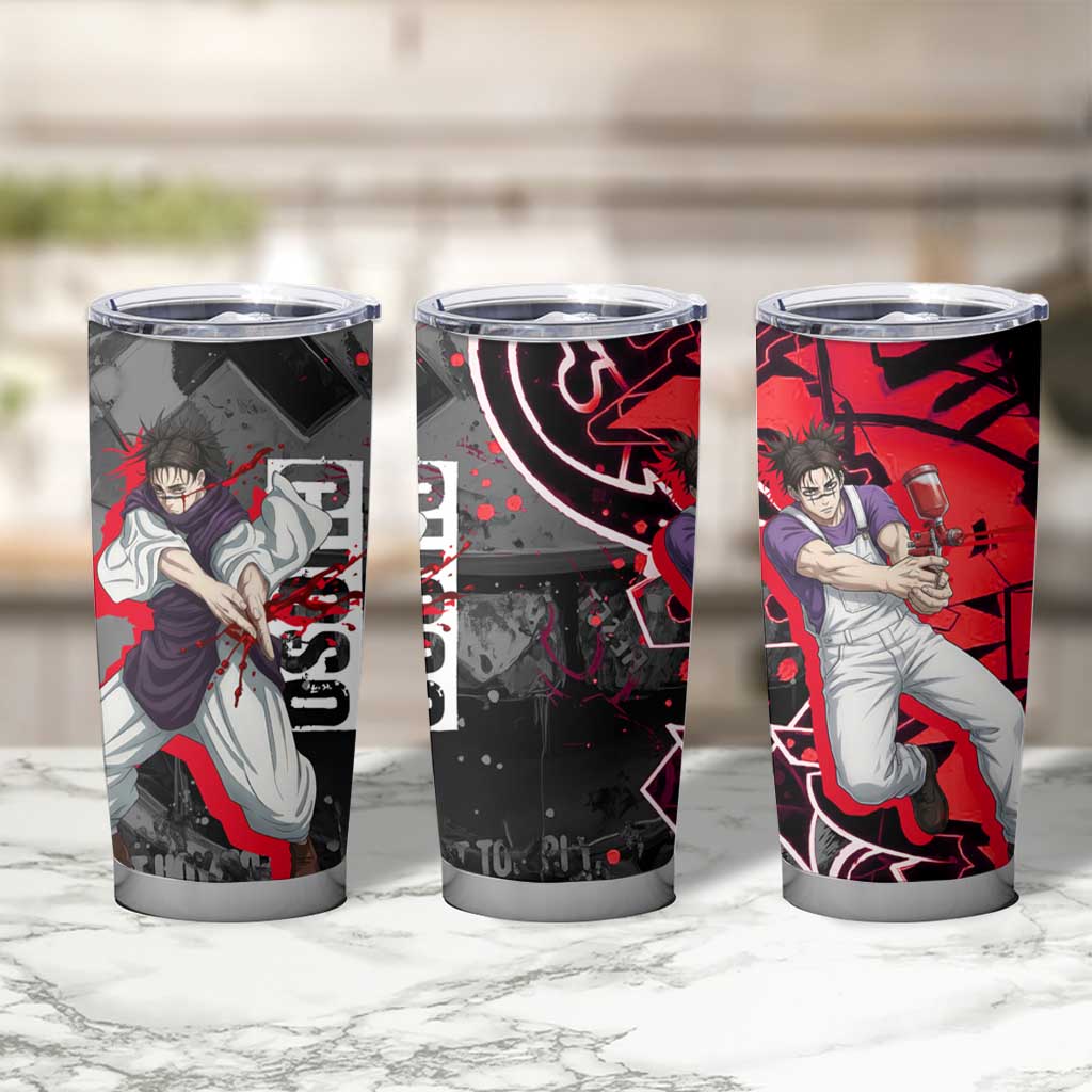 Choso Jujutsu Kaisen Tumbler Cup Urban Graffiti Street Art Style
