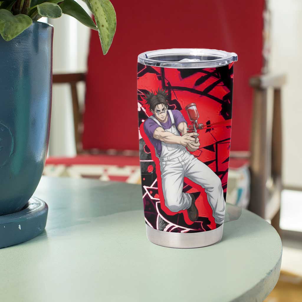 Choso Jujutsu Kaisen Tumbler Cup Urban Graffiti Street Art Style
