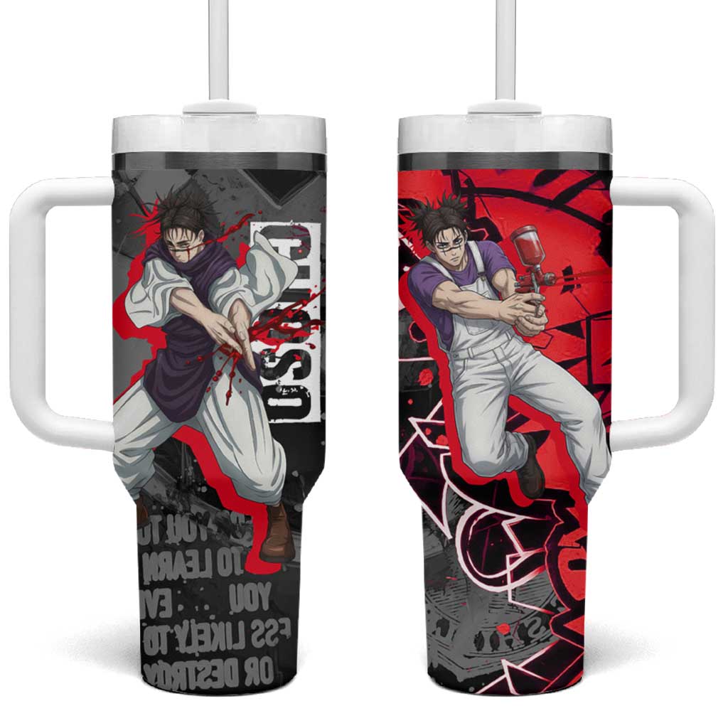 Choso Jujutsu Kaisen Tumbler With Handle Urban Graffiti Street Art Style