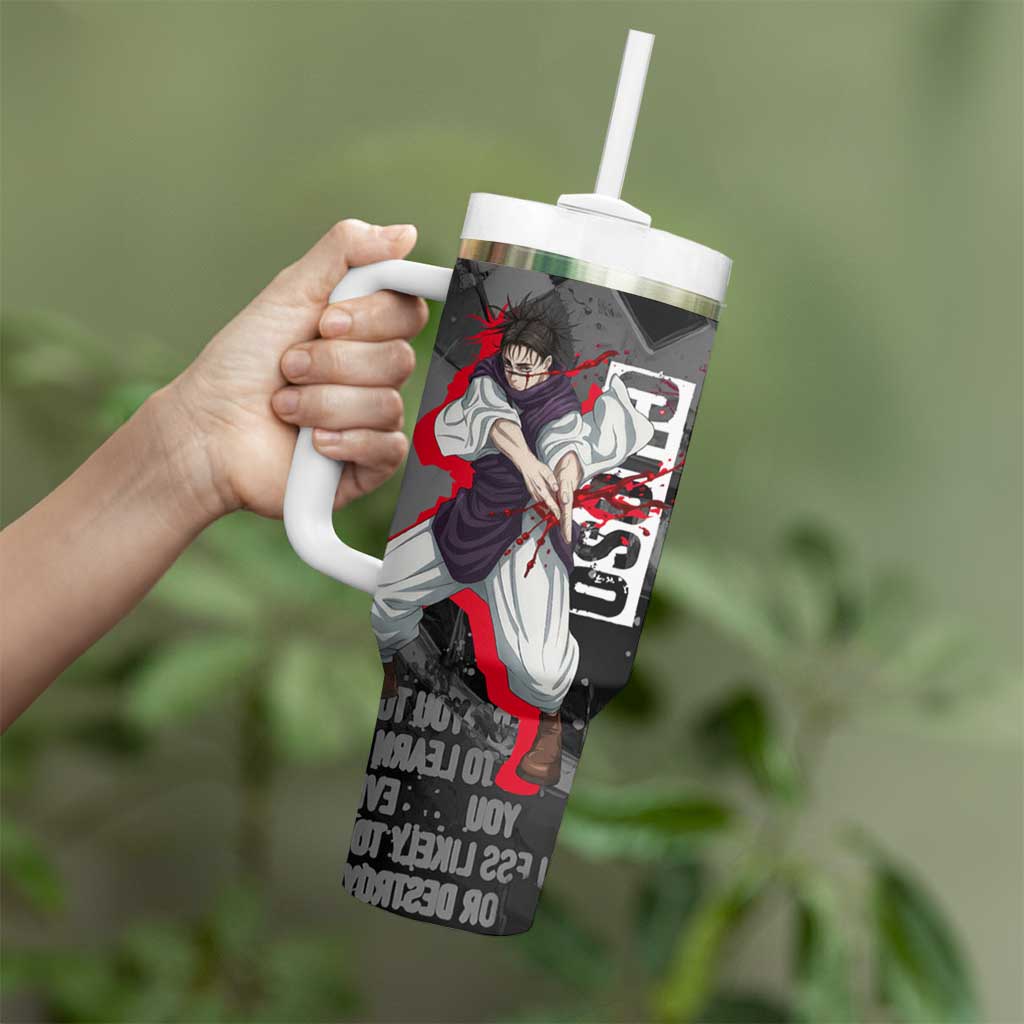Choso Jujutsu Kaisen Tumbler With Handle Urban Graffiti Street Art Style