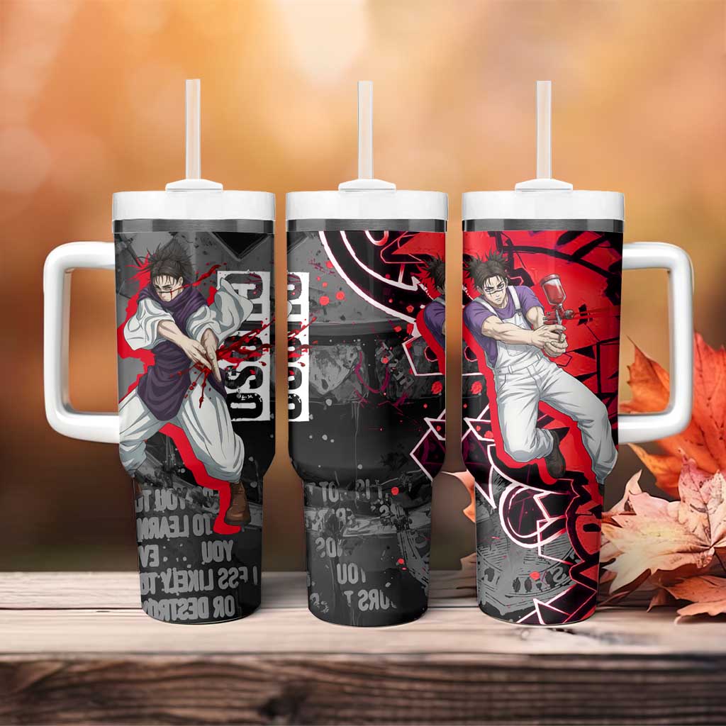 Choso Jujutsu Kaisen Tumbler With Handle Urban Graffiti Street Art Style
