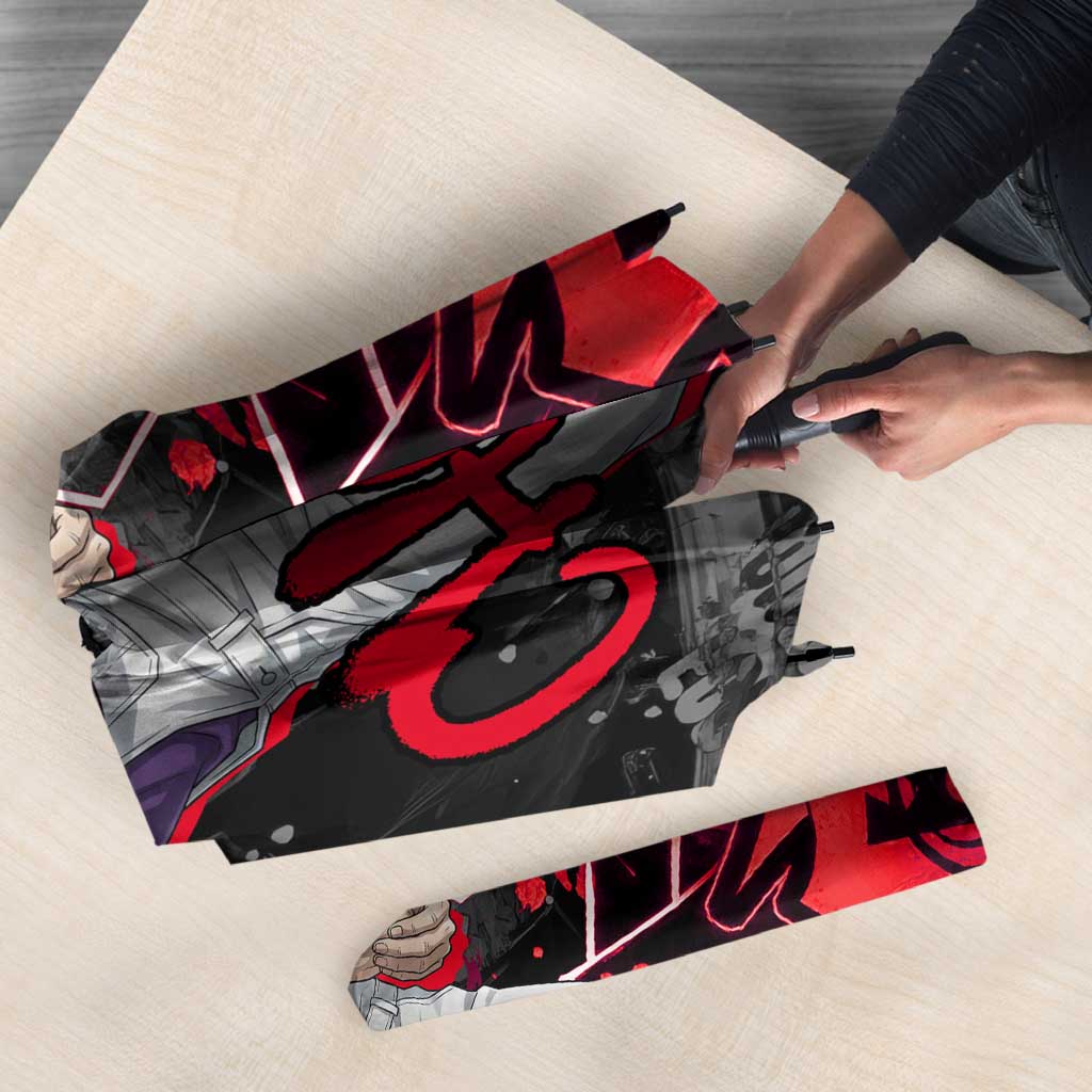 Choso Jujutsu Kaisen Umbrella Urban Graffiti Street Art Style