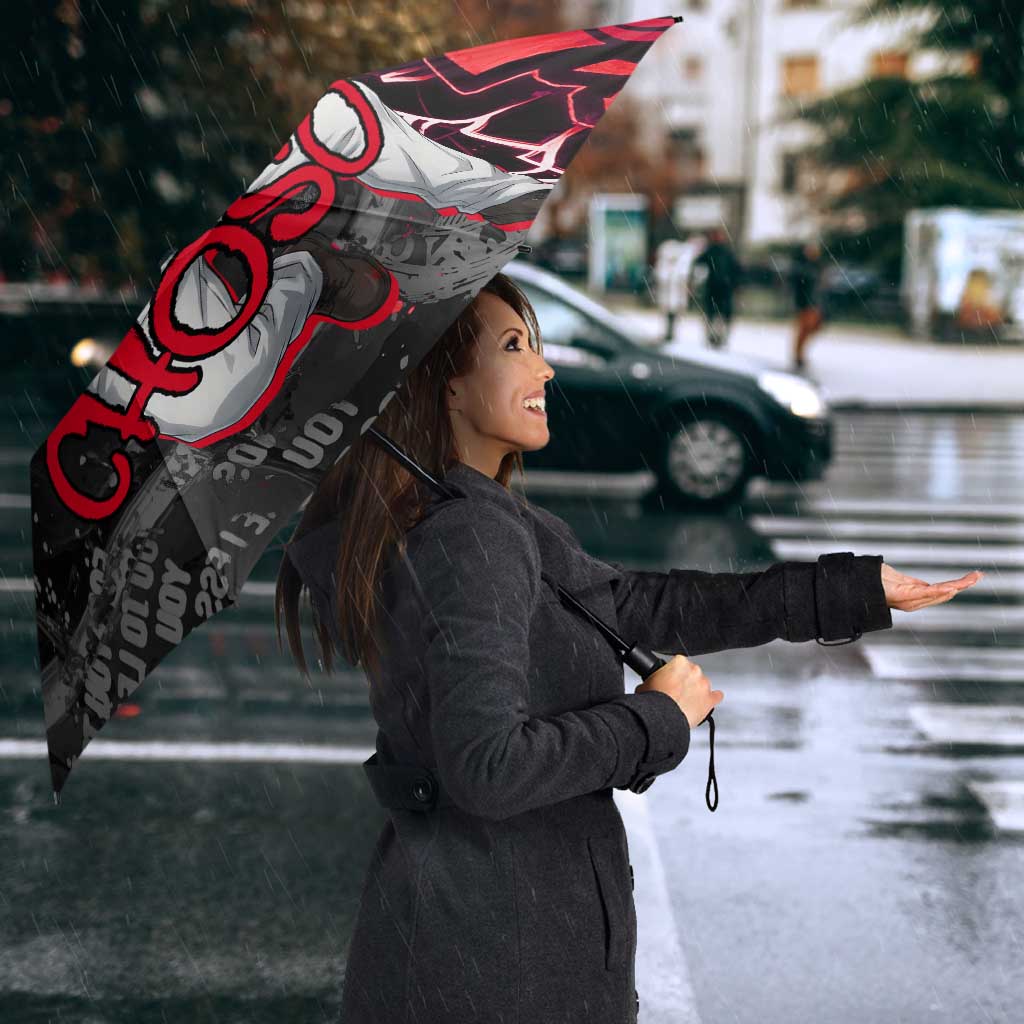 Choso Jujutsu Kaisen Umbrella Urban Graffiti Street Art Style