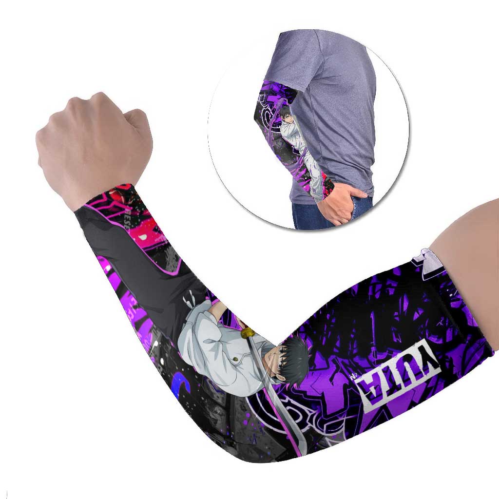 Yuta Okkotsu Jujutsu Kaisen Arm Sleeves Neon Graffiti Anime Fusion
