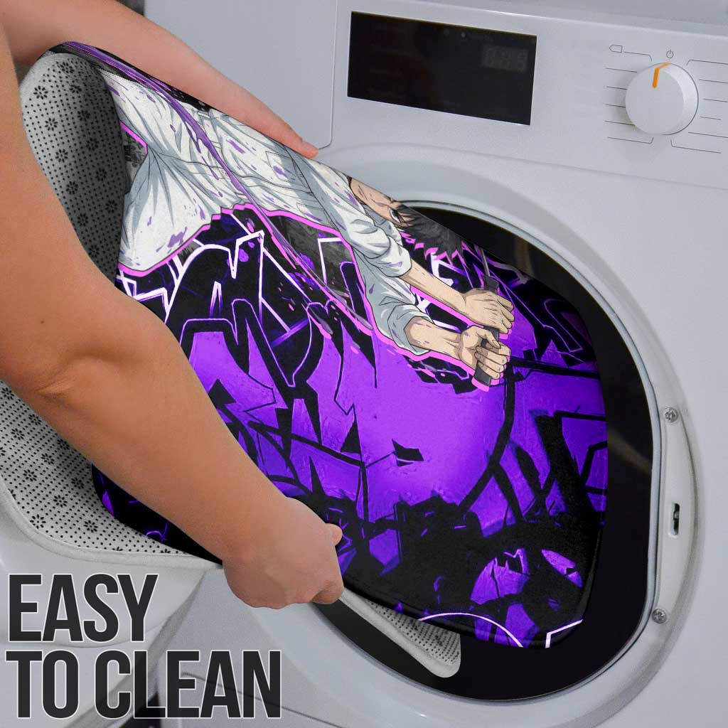Yuta Okkotsu Jujutsu Kaisen Bathroom Set Neon Graffiti Anime Fusion