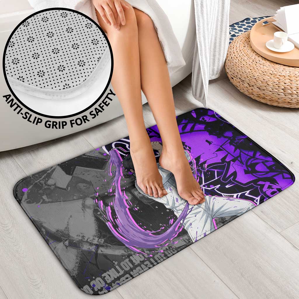 Yuta Okkotsu Jujutsu Kaisen Bathroom Set Neon Graffiti Anime Fusion