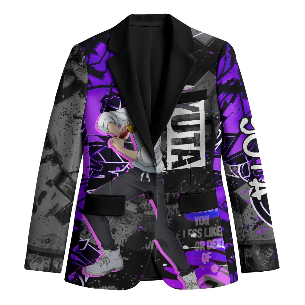 Yuta Okkotsu Jujutsu Kaisen Blazer Neon Graffiti Anime Fusion