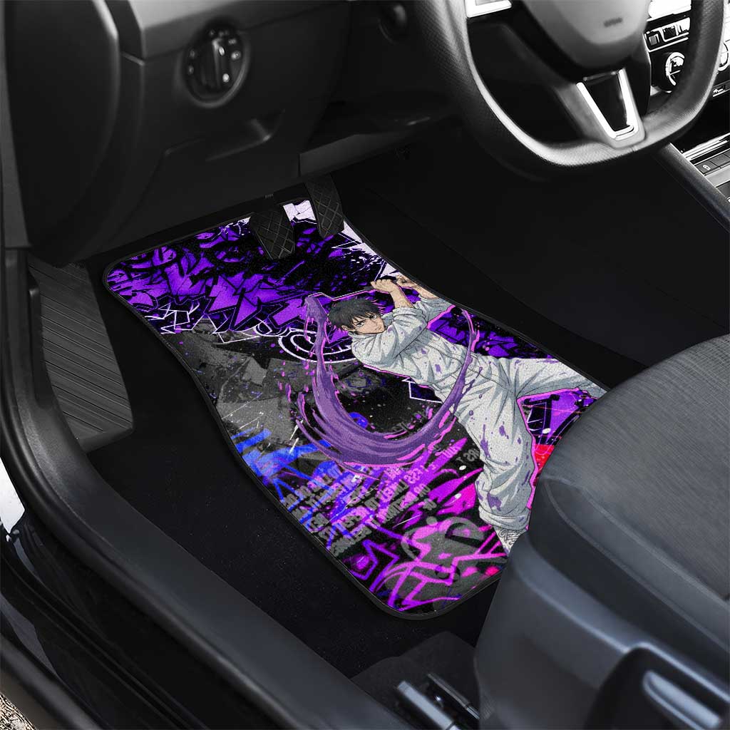 Yuta Okkotsu Jujutsu Kaisen Car Mats Neon Graffiti Anime Fusion
