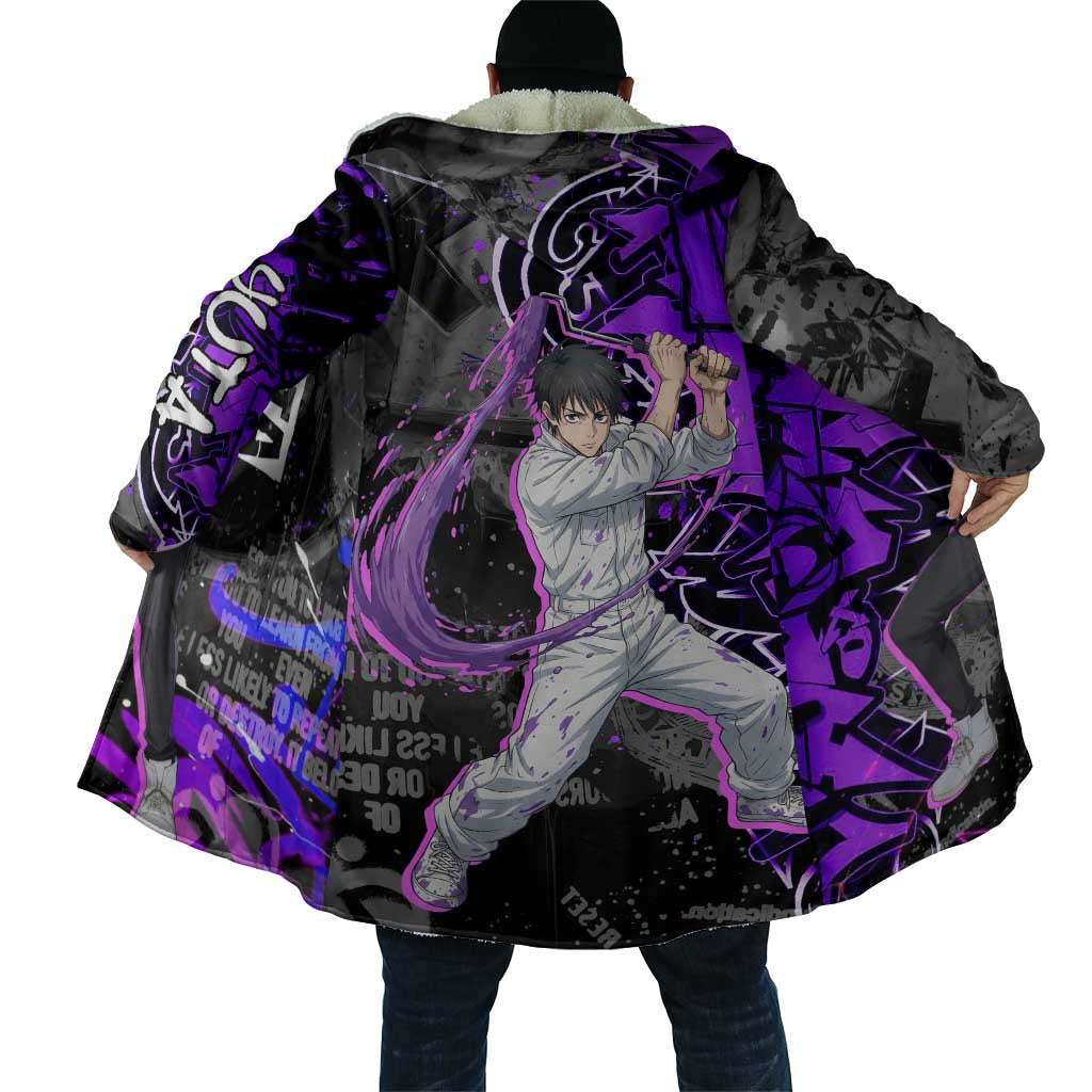 Yuta Okkotsu Jujutsu Kaisen Cloak Neon Graffiti Anime Fusion