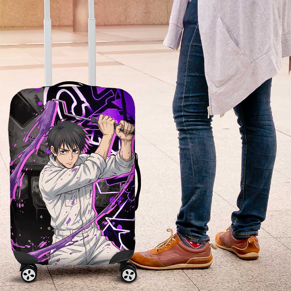 Yuta Okkotsu Jujutsu Kaisen Luggage Cover Neon Graffiti Anime Fusion