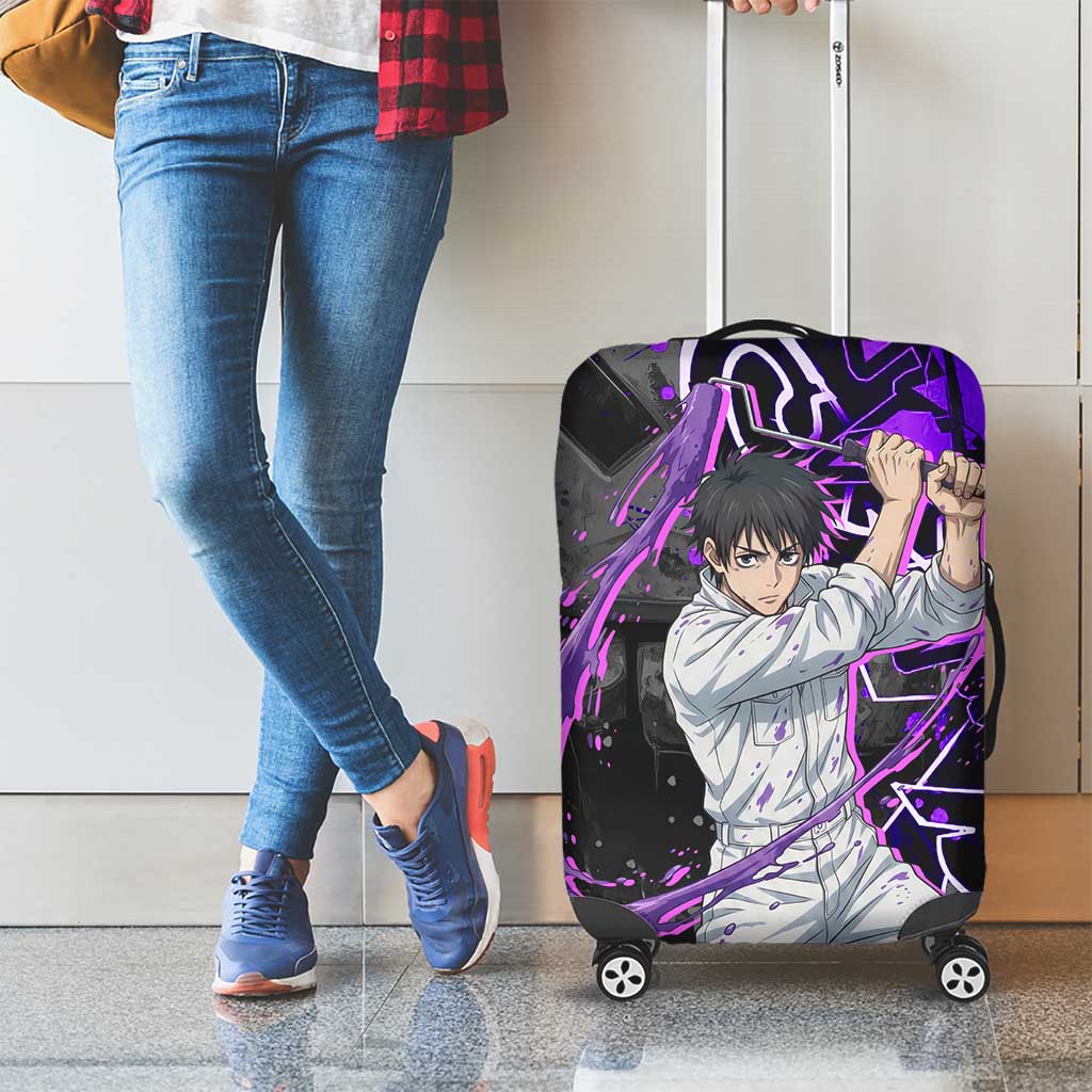 Yuta Okkotsu Jujutsu Kaisen Luggage Cover Neon Graffiti Anime Fusion