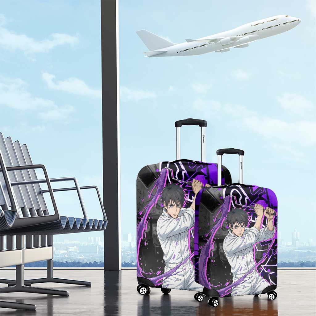 Yuta Okkotsu Jujutsu Kaisen Luggage Cover Neon Graffiti Anime Fusion