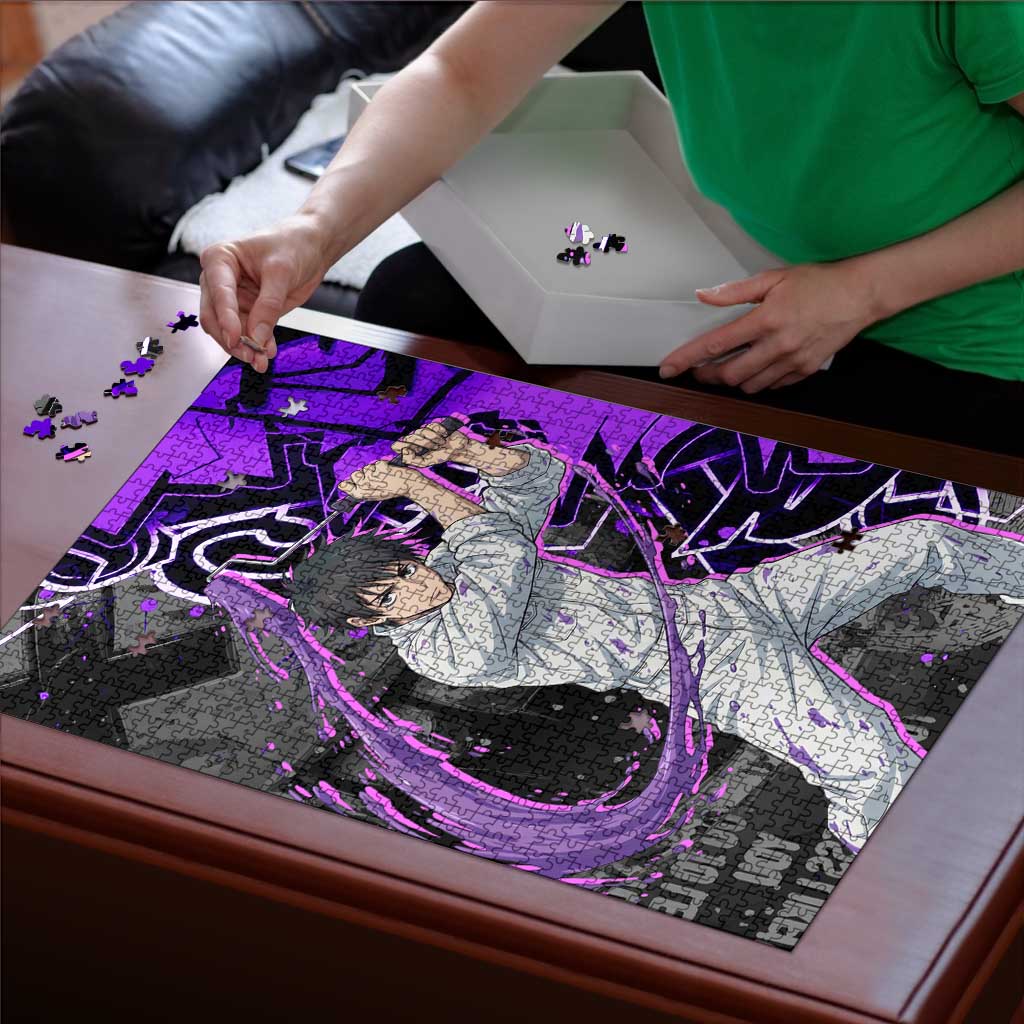 Yuta Okkotsu Jujutsu Kaisen Puzzle Neon Graffiti Anime Fusion