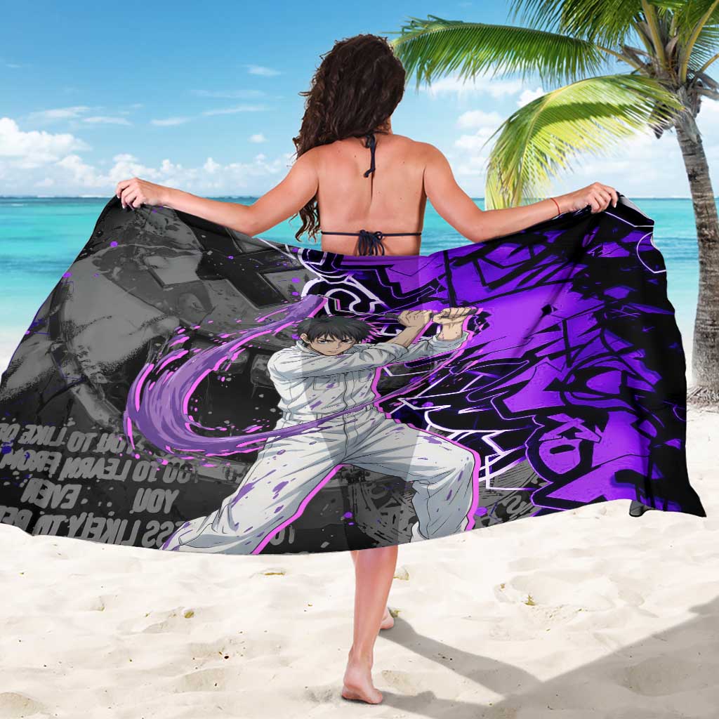 Yuta Okkotsu Jujutsu Kaisen Sarong Neon Graffiti Anime Fusion
