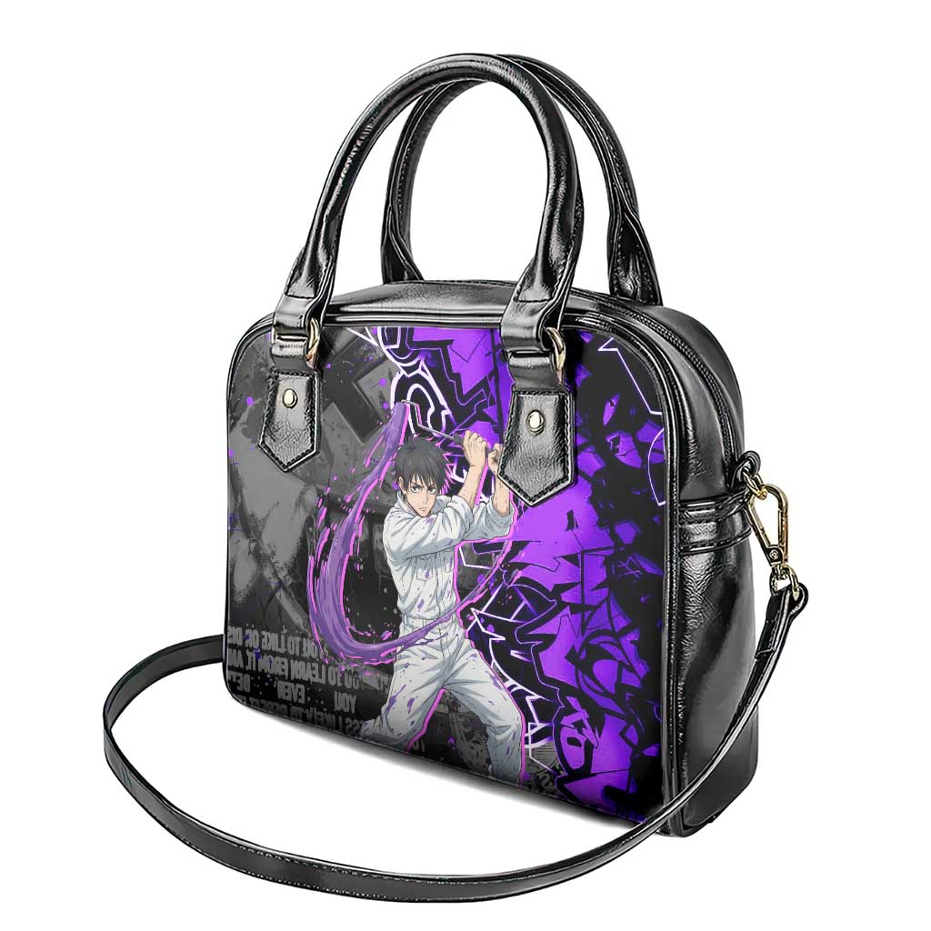 Yuta Okkotsu Jujutsu Kaisen Shoulder Handbag Neon Graffiti Anime Fusion