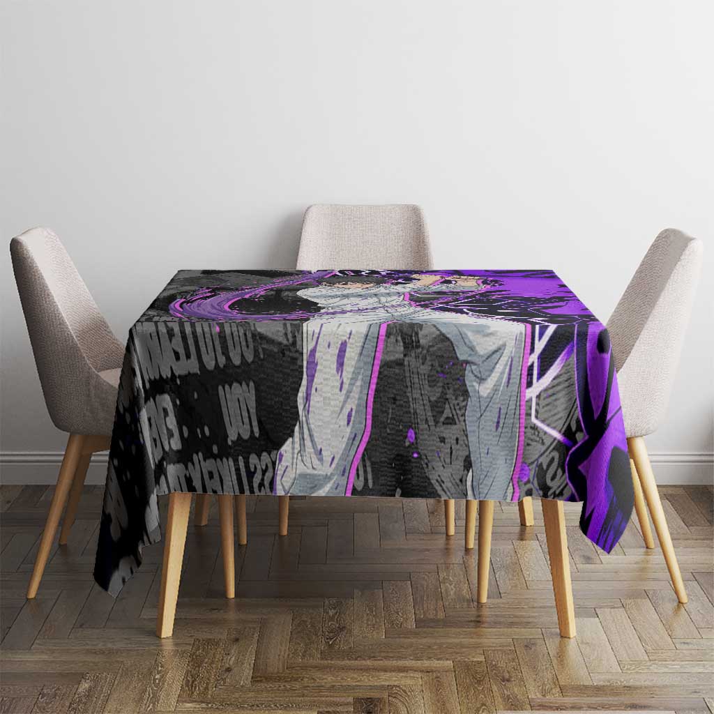 Yuta Okkotsu Jujutsu Kaisen Tablecloth Neon Graffiti Anime Fusion