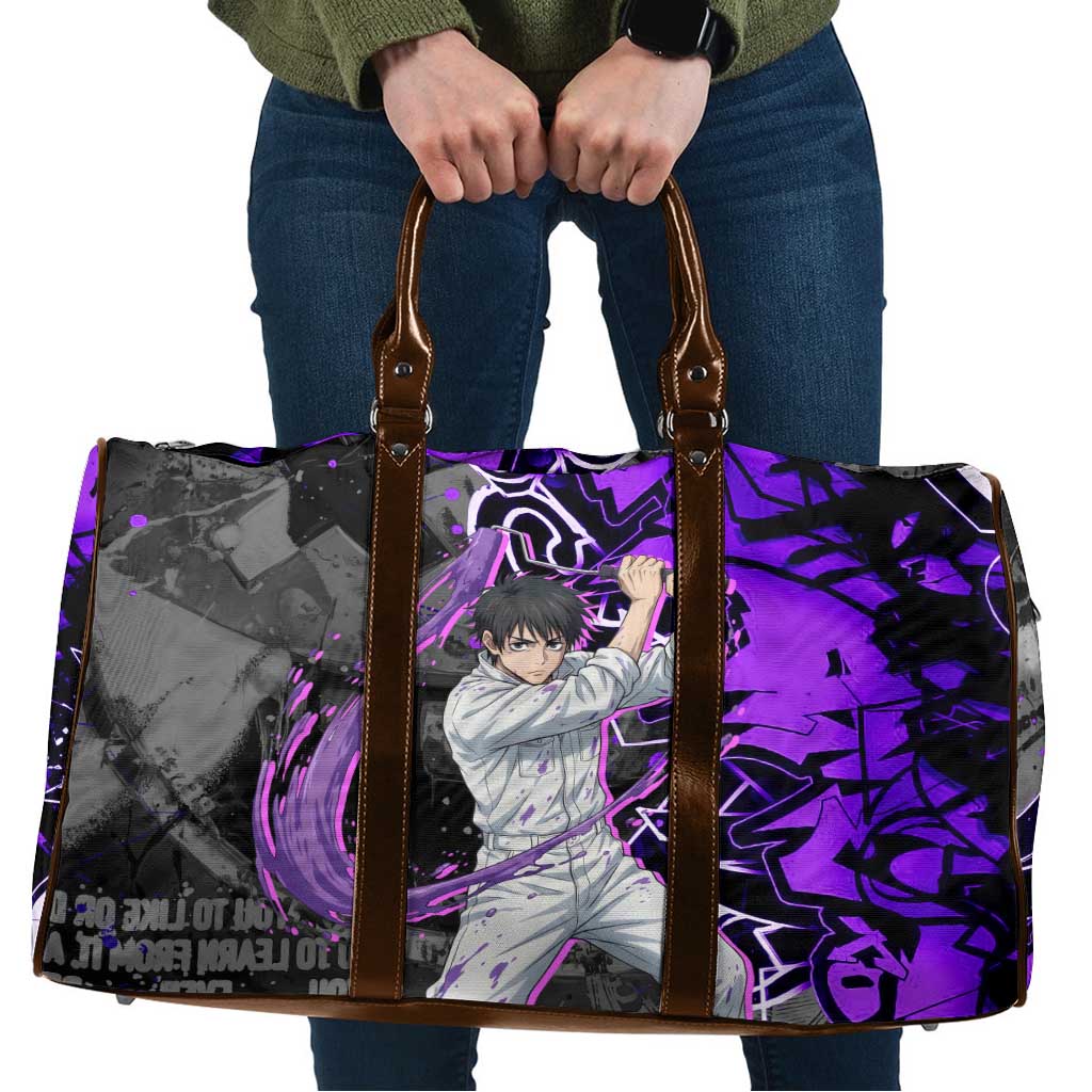 Yuta Okkotsu Jujutsu Kaisen Travel Bag Neon Graffiti Anime Fusion